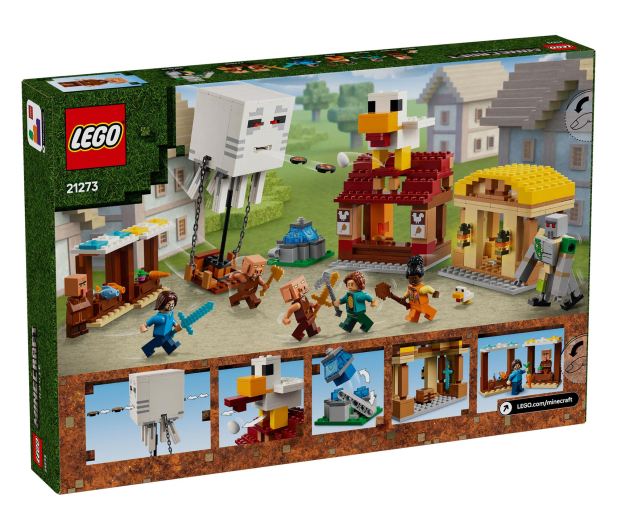 LEGO Minecraft 21273 Atak balonowego Ghasta na wioskę - 1308186 - zdjęcie 19